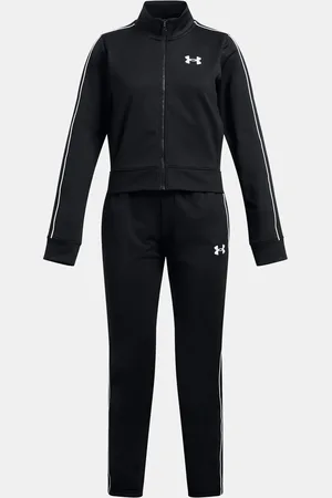 Under Armour Dívčí souprava UA Icon Knit Crop Tracksuit - Holky