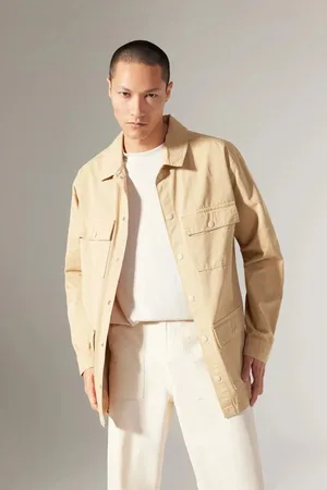 DeFacto Relax Fit Cotton Long Sleeve Shirt Jacket