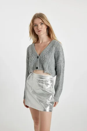 DeFacto Cool Regular Fit V-Neck Knitwear Cardigan