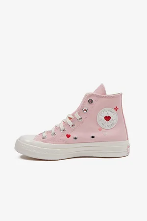Converse Růžové dámské kotníkové tenisky Chuck 70 Y2K Heart - Dámské