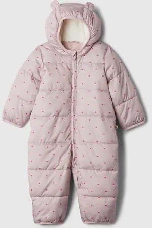 GAP Baby prošívaná zimní kombinéza ColdControl - Holky
