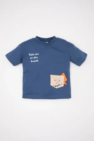 DeFacto Baby Boy 3D Short Sleeve T-Shirt