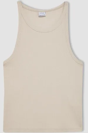DeFacto Fit Slim Fit Crew Neck Sports Undershirt