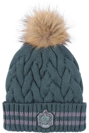 Harry Potter HAT TRICOT POM POM SLYTHERIN