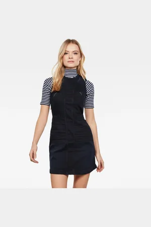 G-Star G-STAR Dress - Lynn 2-Zip Slim Dress Navy Blue