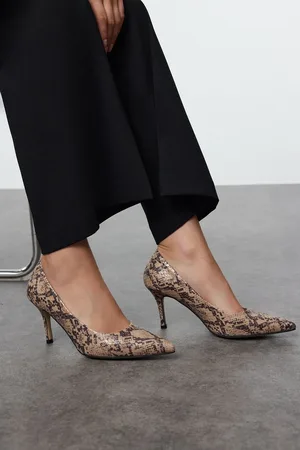 Trendyol Multicolored Snake Pattern Brown Women