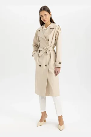 DeFacto Waterproof Regular Fit Trench Coat