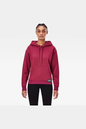 G-Star G-STAR Sweatshirt - Premium core hooded sw wmn l\s burgundy