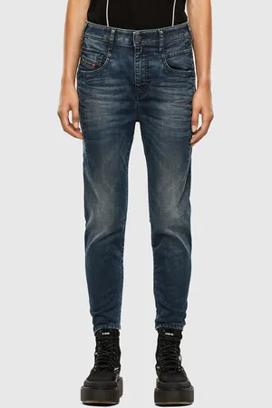 Diesel Jeans - DFAYZANE Sweat jeans navy blue