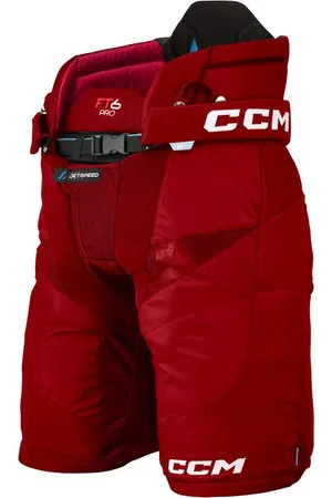 CCM Hokejové kalhoty JetSpeed FT6 Pro Red Senior L