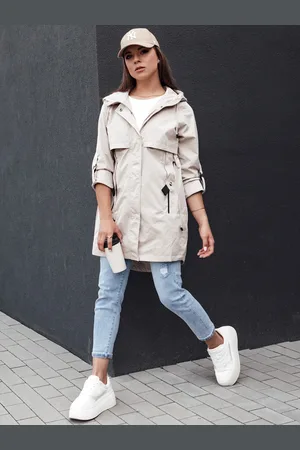D-Street Kurtka parka damska STYLE QUEEN szara