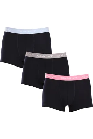 GANT 3PACK pánské boxerky černé
