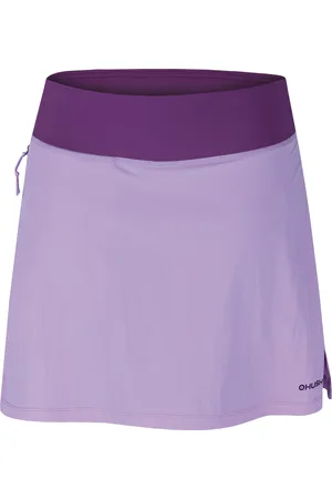 HUSKY Dámská funkční sukně se šortkami Flamy L purple