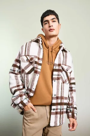 DeFacto Relax Fit Polo Collar Shirt Jacket