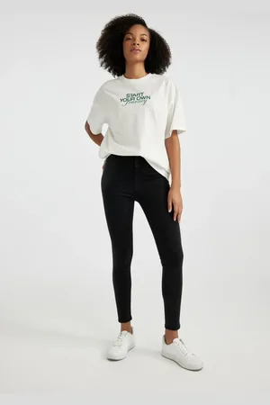 DeFacto Jegging High Waist Ankle Length Skinny Leg Basic Jeans