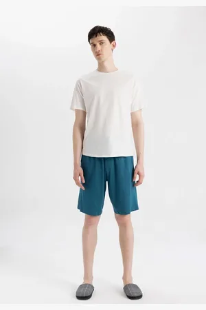 DeFacto Regular Fit Pocketed Shorts Pajama Bottoms