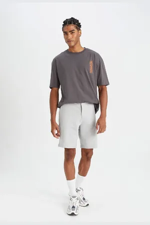 DeFacto Fit Standard Fit Athlete Basic Plain Short Leg Shorts B1170ax24sp