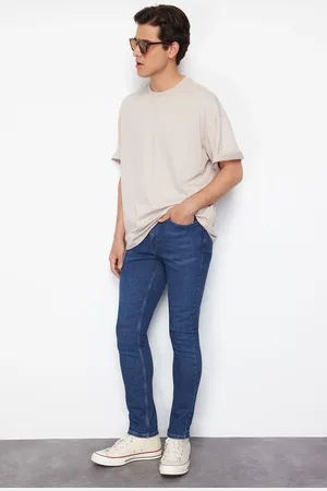 Trendyol Navy Blue Super Skinny Stretch Fabric Jeans