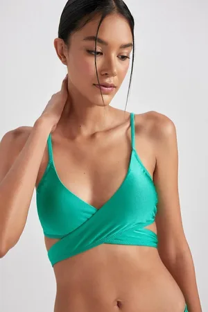 DeFacto Fall In Love Regular Fit Bikini Top