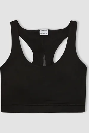 DeFacto Fit Crew Neck Sports Bra