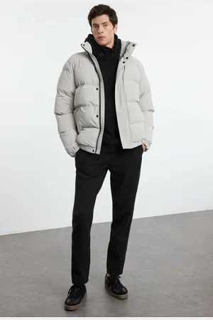 Trendyol Taş Regular Fit Winter Wind and Water Resistant Puffer Jacket