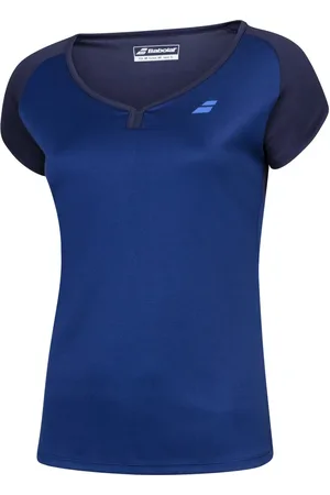 Babolat Dámské tričko Play Cap Sleeve Top Estate Blue L