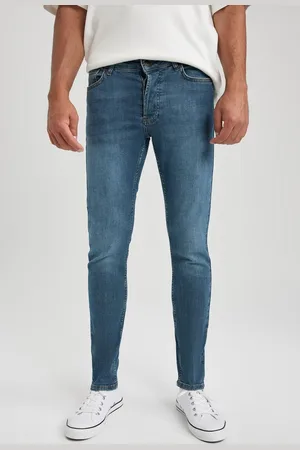 DeFacto Super Skinny Fit Extra Slim Fit Normal Waist Extra Narrow Leg Jean Trousers