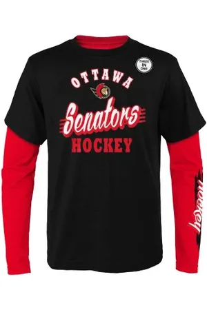 Outerstuff Dětské tričko TWO MAN ADVANTAGE 3 IN 1 COMBO OTTAWA SENATORS
