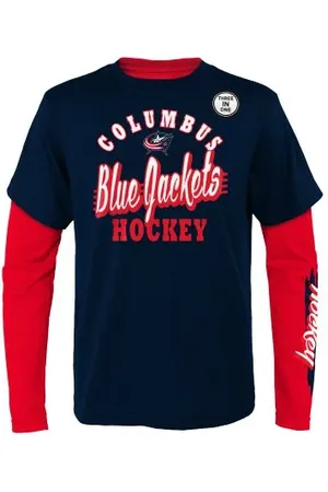 Outerstuff Dětské tričko TWO MAN ADVANTAGE 3 IN 1 COMBO COLUMBUS BLUE JACKETS