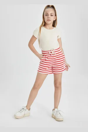 DeFacto Girls Striped Shorts