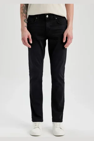 DeFacto Carlo Skinny Fit Extra Slim Fit Normal Waist Extra Slim Leg Jeans
