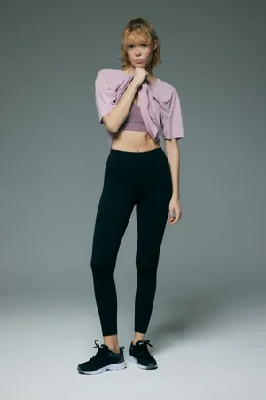 DeFacto Fit Waist Wrapping Premium Tights with Soft Fur Inside