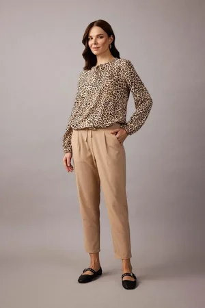 DeFacto Elastic Waist Pocket Straight Leg Jogger Pants