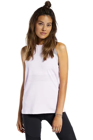 Reebok Dámské tílko Tank Performace Mesh růžové, M