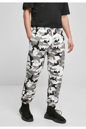 Urban classics Základní Camo tepláky 2.0 snowcamo