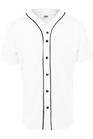 Urban classics Baseballový síťovaný dres wht/blk