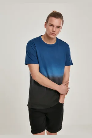Urban classics Dip Dyed Tee půlnoční/černá