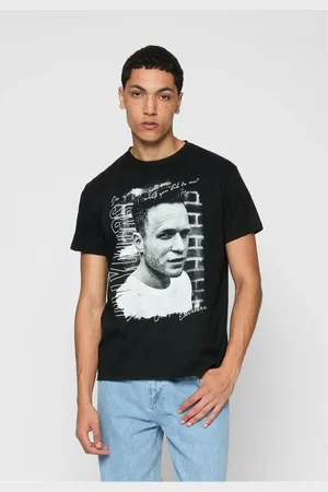 Merchcode Tričko Olly Murs Lyrics černé