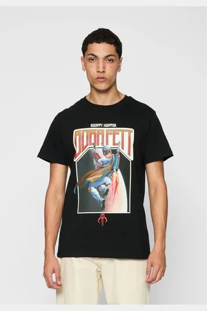 Merchcode Boba Fett Retro Tričko černé