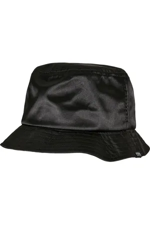 Urban classics Satin Bucket Hat černý