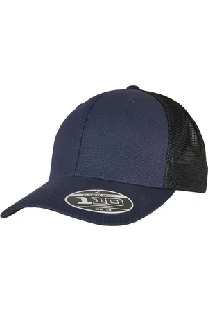 Flexfit 110 Structured Canvas Trucker námořní/černá