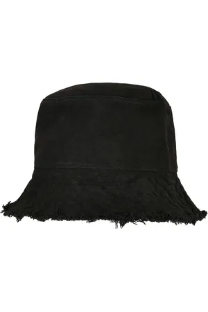 Flexfit Černý klobouk Open Edge Bucket