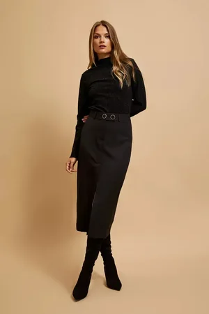 MOODO Elegantní midi sukně