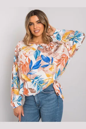 Ex moda Béžová oversize halenka Chellise