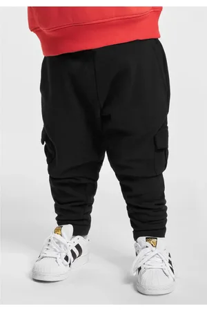 Urban classics Chlapecké tepláky Fitted Cargo černé
