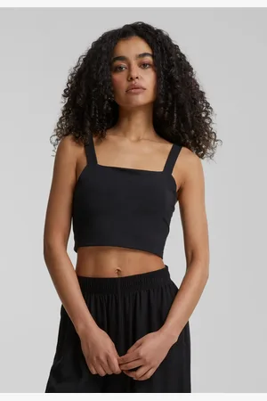 Urban classics Dámský Cropped Top černý