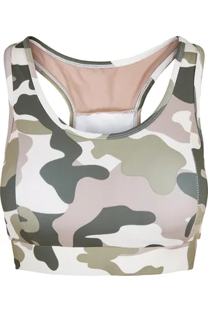 Urban classics Dámská podprsenka Tech Mesh Dukrose camo