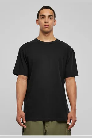 Urban classics Oversized tričko černé barvy