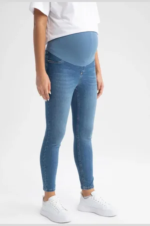 DeFacto Skinny Fit High Waist Straight Leg Maternity Pants