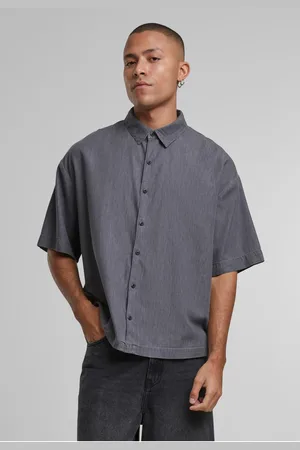 Urban classics Pánská košile Lightweight Denim